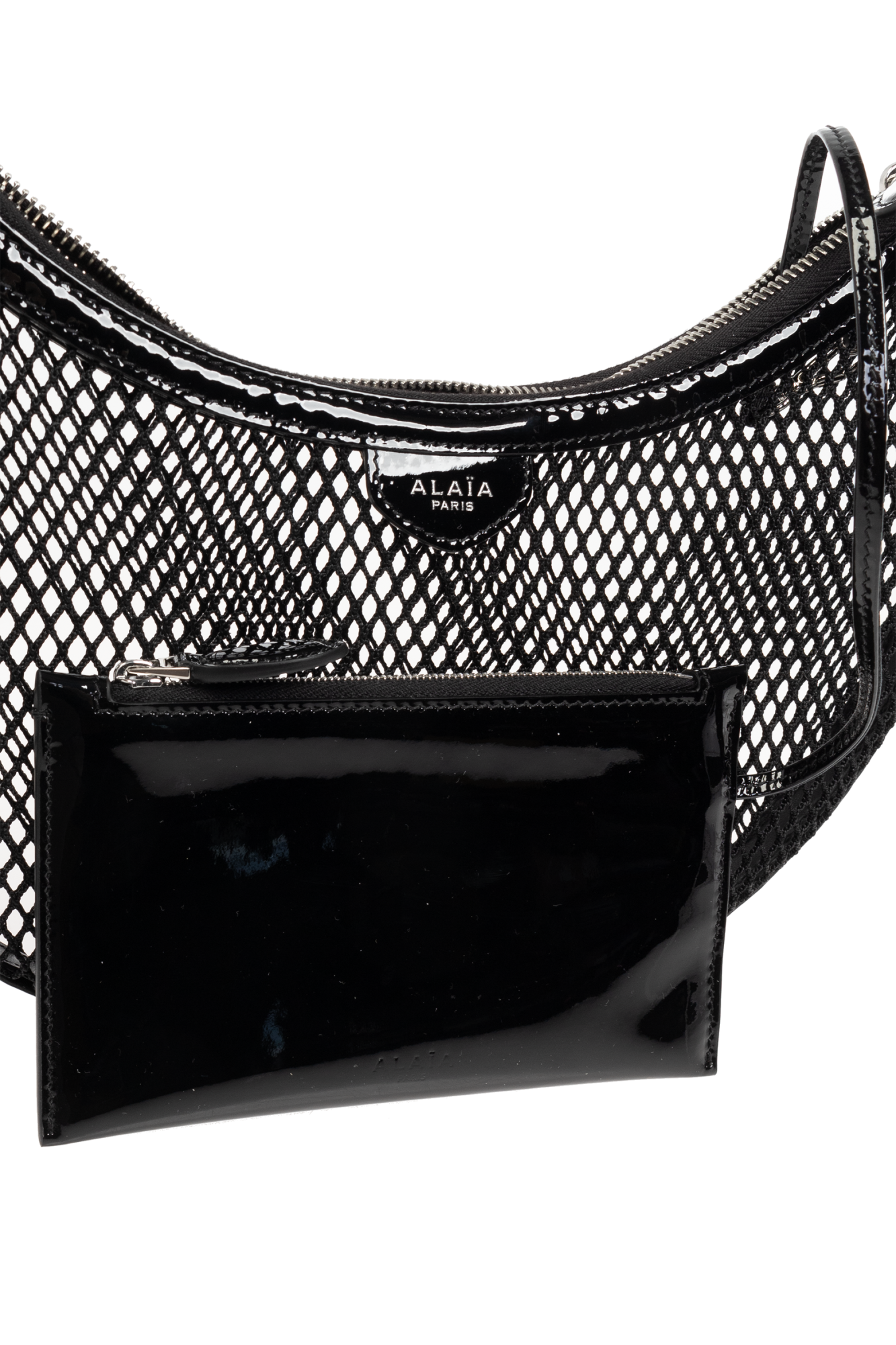 ショルダーバッグ・ポシェット ALAIA Woman Shoulder bag Black AA1S06043CA321 999 Le Click East West Medium shoulder bag in black - Alaia